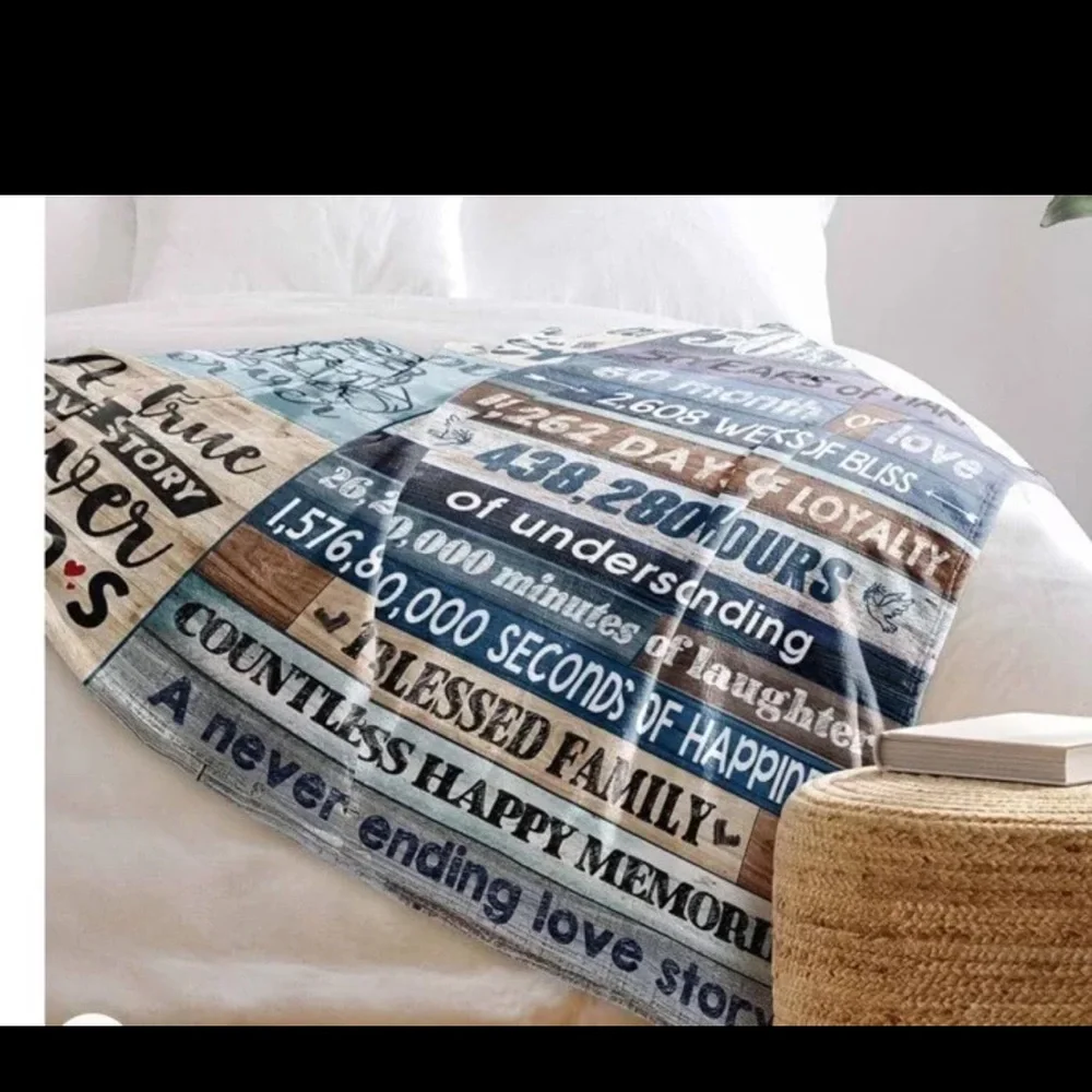 60th Anniversary Commemorative Blanket‎